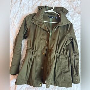 Land’s End Women's Khaki Utility Jacket XS